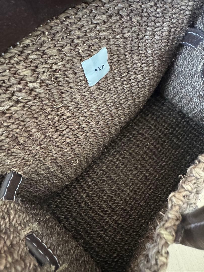 sea カゴバーキン　バッグsサイズ