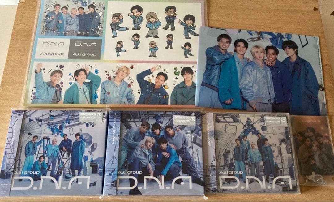 新品★外付け特典3種付き★D.N.A (3形態DVDセット- Aぇ! group