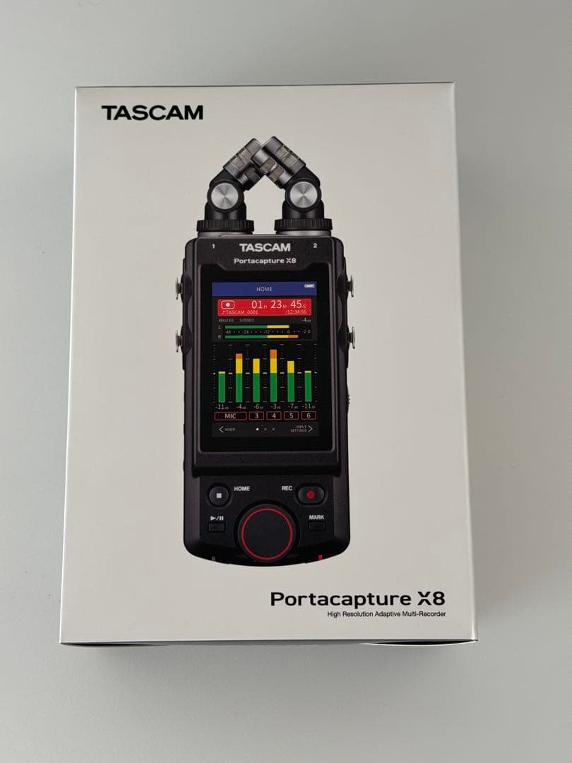 TASCAM Portacapture X8 ハンディレコーダー