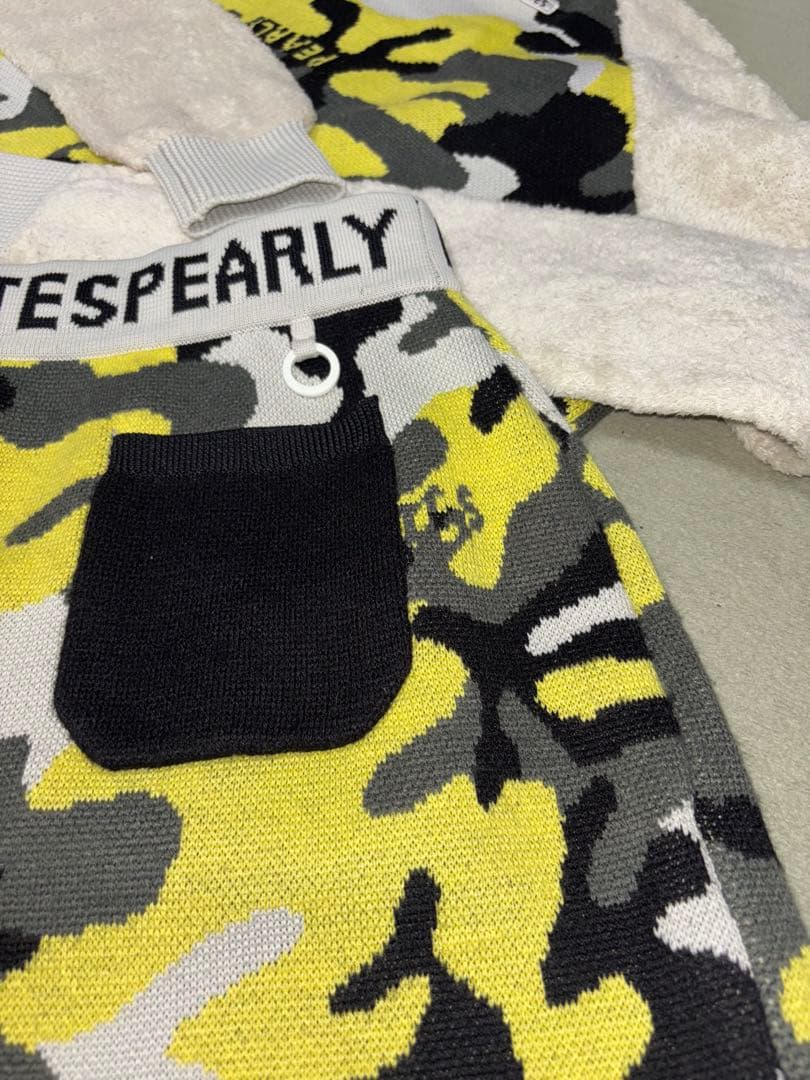 （専用）パーリーゲイツ、迷彩柄シリーズ、異素材ニット、セットアップ、サイズ1