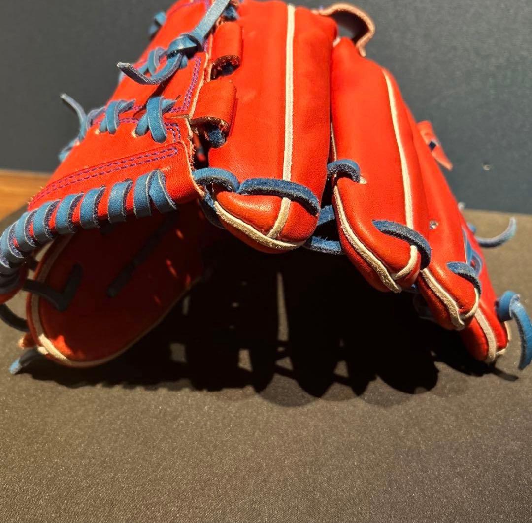 【ごりら印】　美品　硬式投手　グローブ　オーダー　ピッチャー用