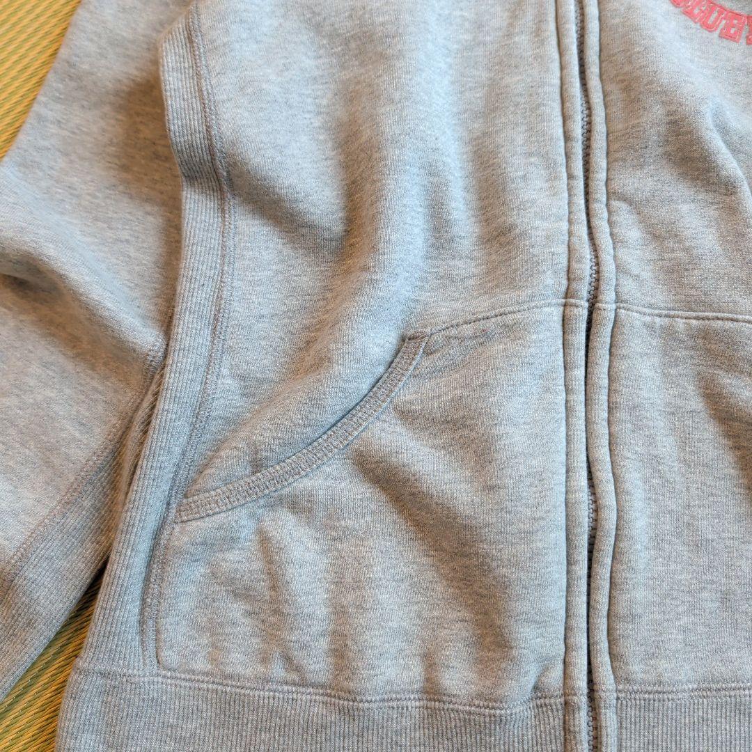 BURBERRY バーバリー　ジップアップパーカー　グレー　ハート　М　y2k