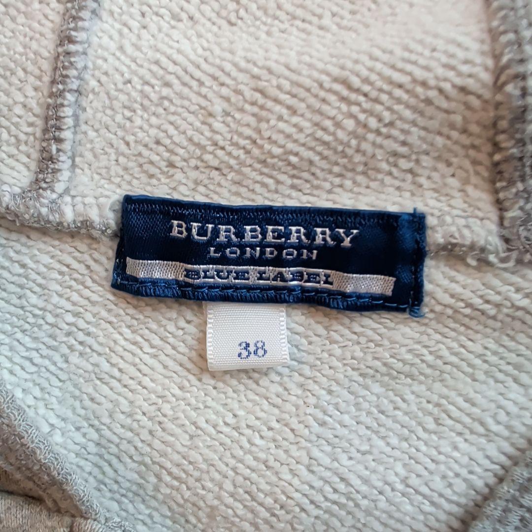 BURBERRY バーバリー　ジップアップパーカー　グレー　ハート　М　y2k