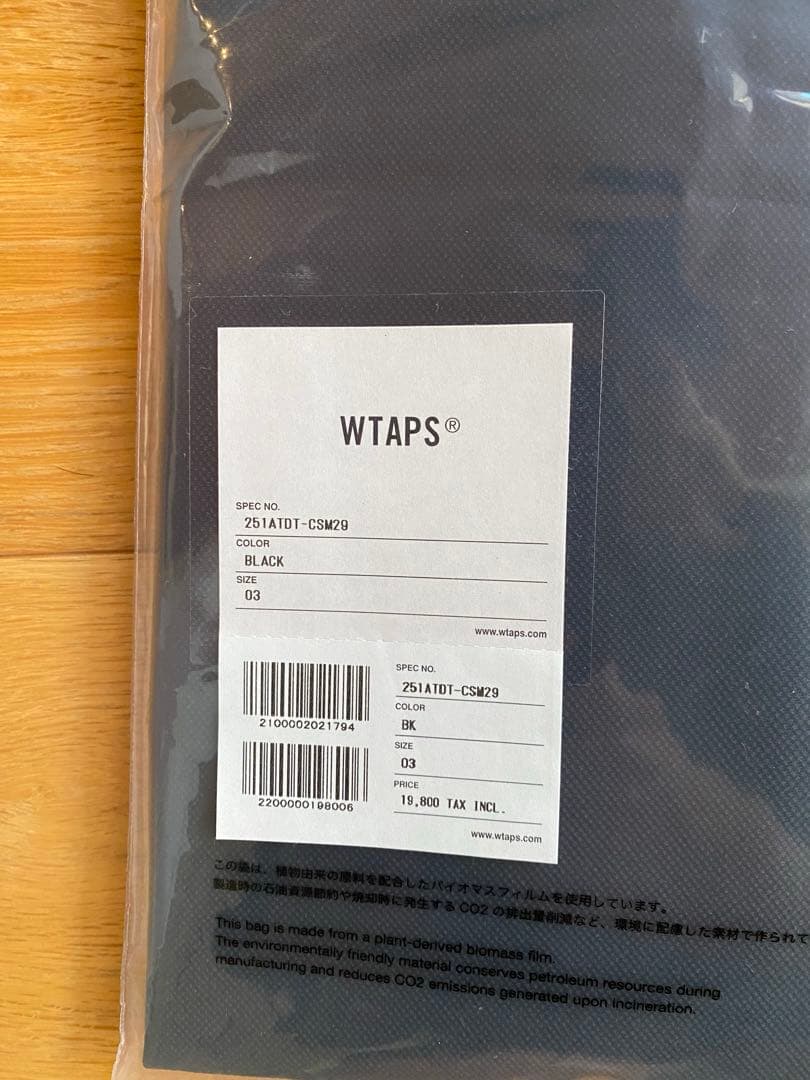 papi 様　wtaps 25ss ACADEMY 02 / SS / POLY