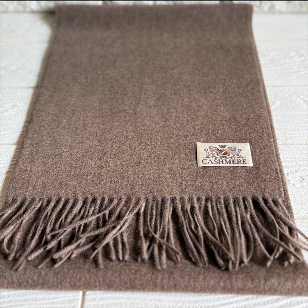 カシミヤ100% マフラー ストール ホワイトカシミヤ