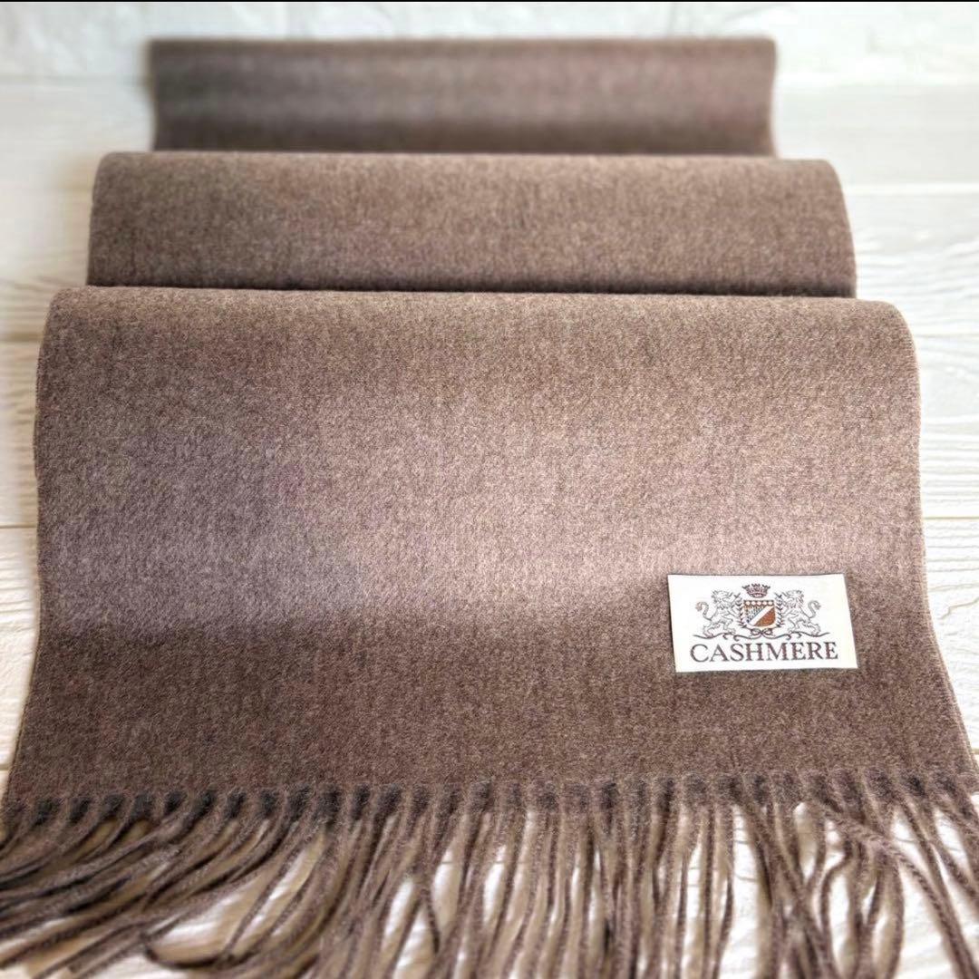 カシミヤ100% マフラー ストール ホワイトカシミヤ