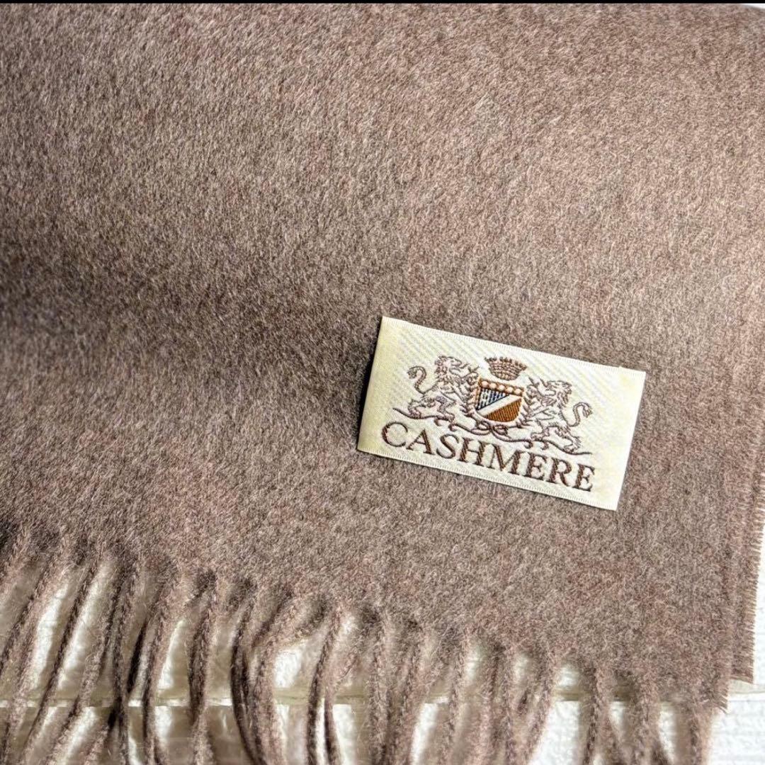 カシミヤ100% マフラー ストール ホワイトカシミヤ