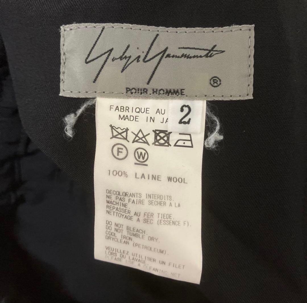 名作　ラップパンツ　ヨウジヤマモトプールオム　古着