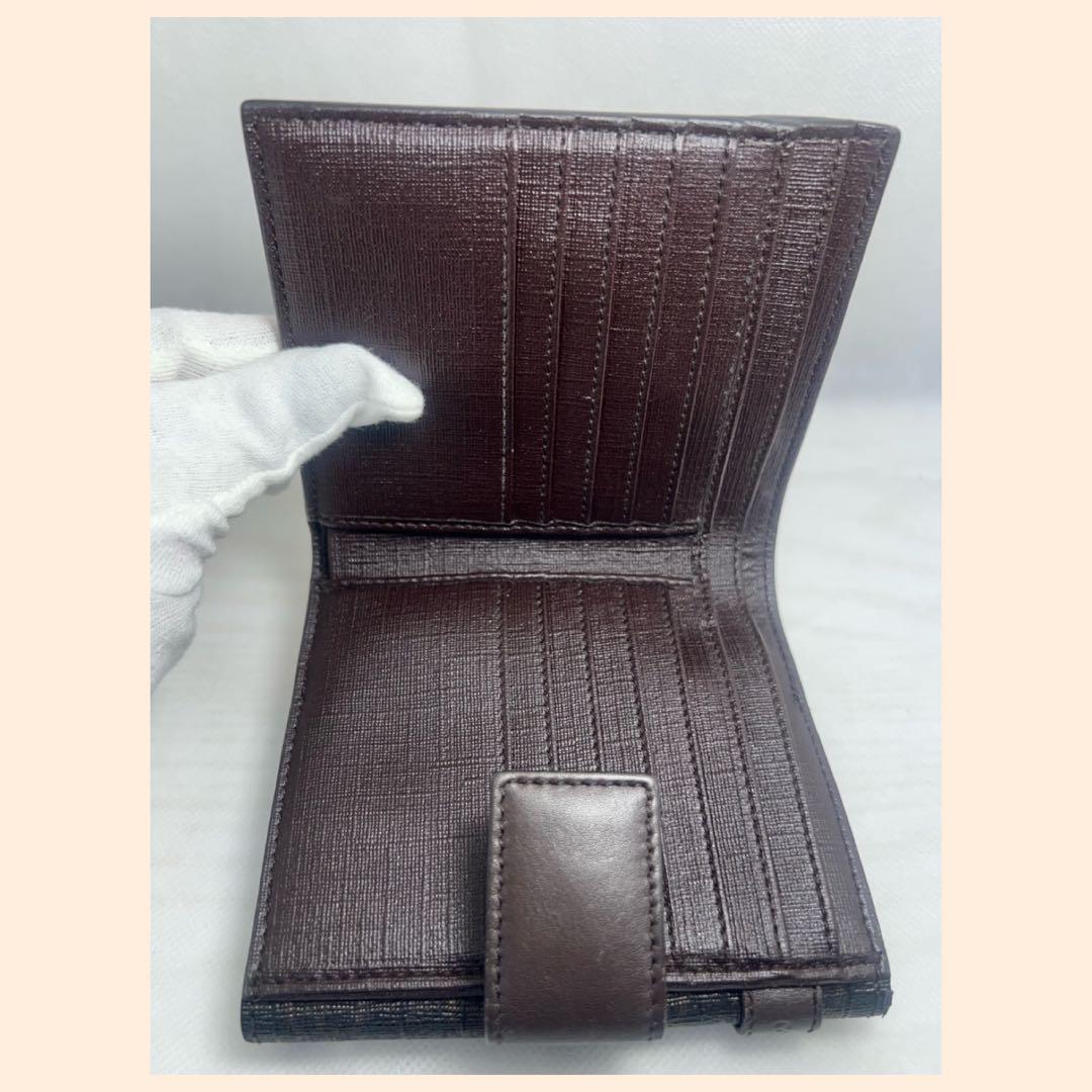 GUCCI GGスプリーム 2つ折り財布 良品