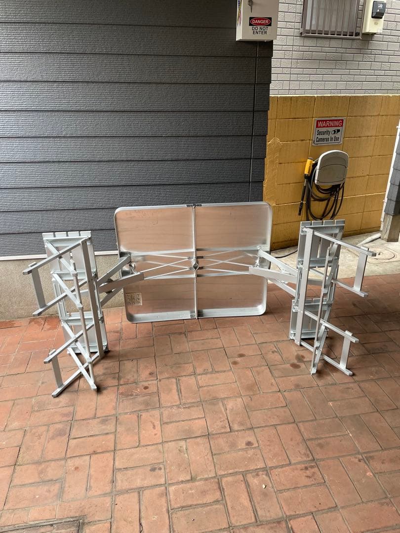 コールマン Coleman アルミ 折りたたみ テーブルチェア　ピクニックチェア