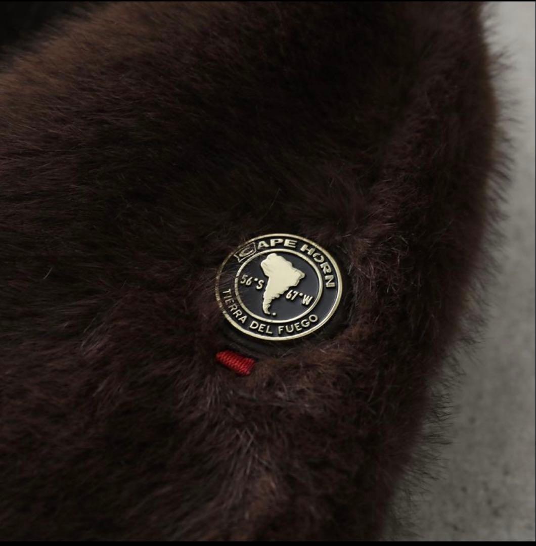 乳飲み子　CAPE HORN ファーブルゾン FLACO MOCHA