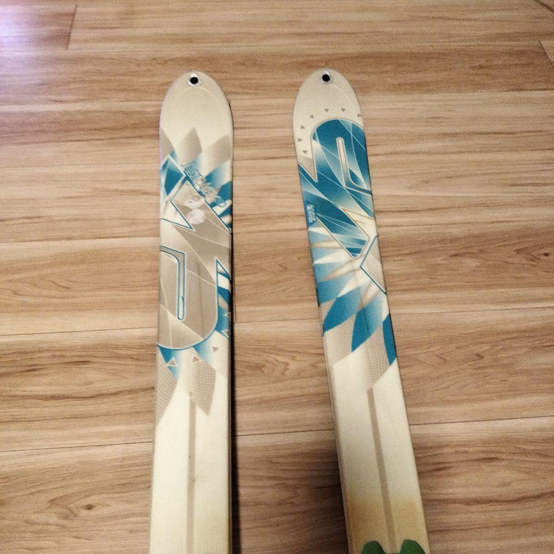 【最終値下！】K2 バックカントリー用スキー板 ビンディング付き 167cm