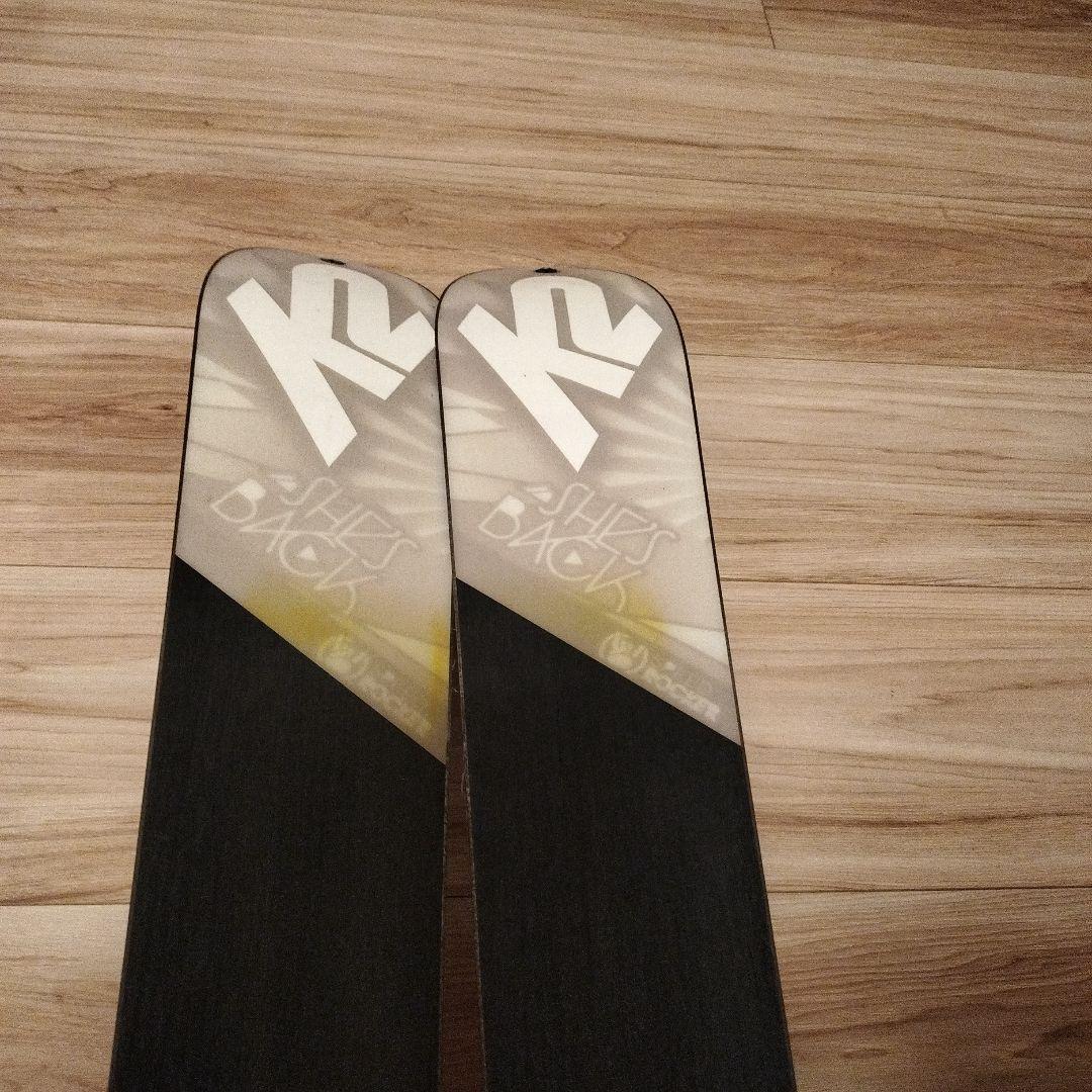 【最終値下！】K2 バックカントリー用スキー板 ビンディング付き 167cm