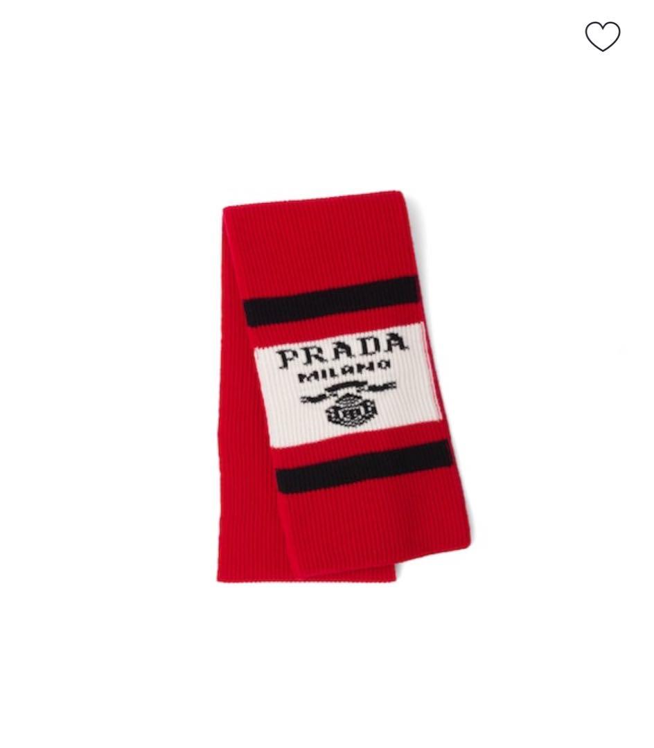 PRADA カシミアマフラー