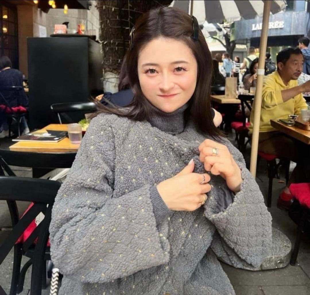 【ヨヨヨ】Bibiy. ボア テーラード ジャケット コート