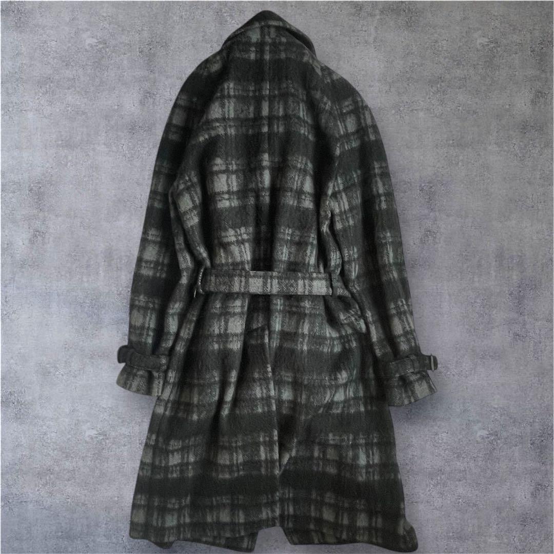 50Szロング100超 ベルト タリアトーレ L チェックTAGLIATORE