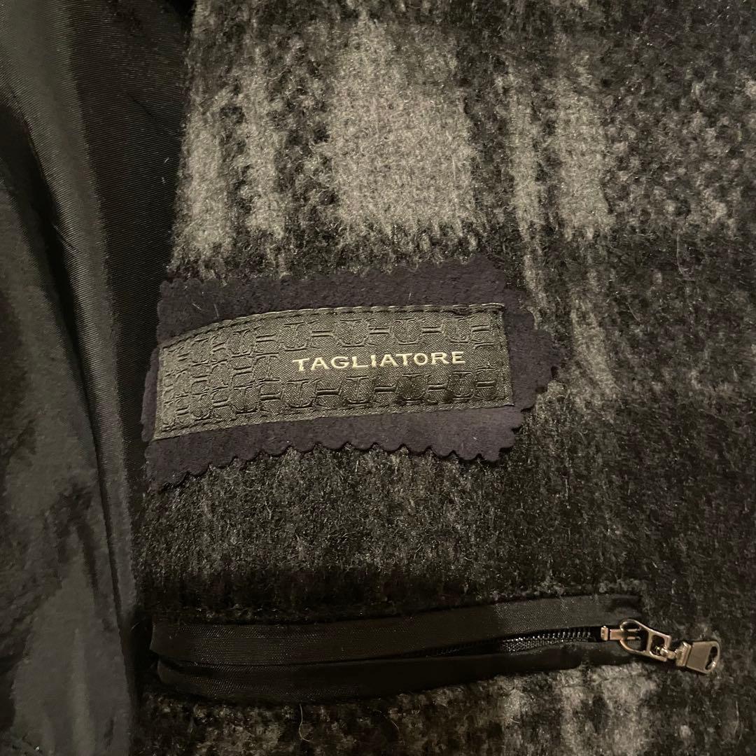 50Szロング100超 ベルト タリアトーレ L チェックTAGLIATORE