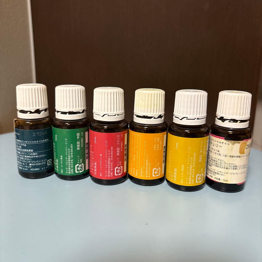 専用。Young Living エッセンシャルオイルセット 6本