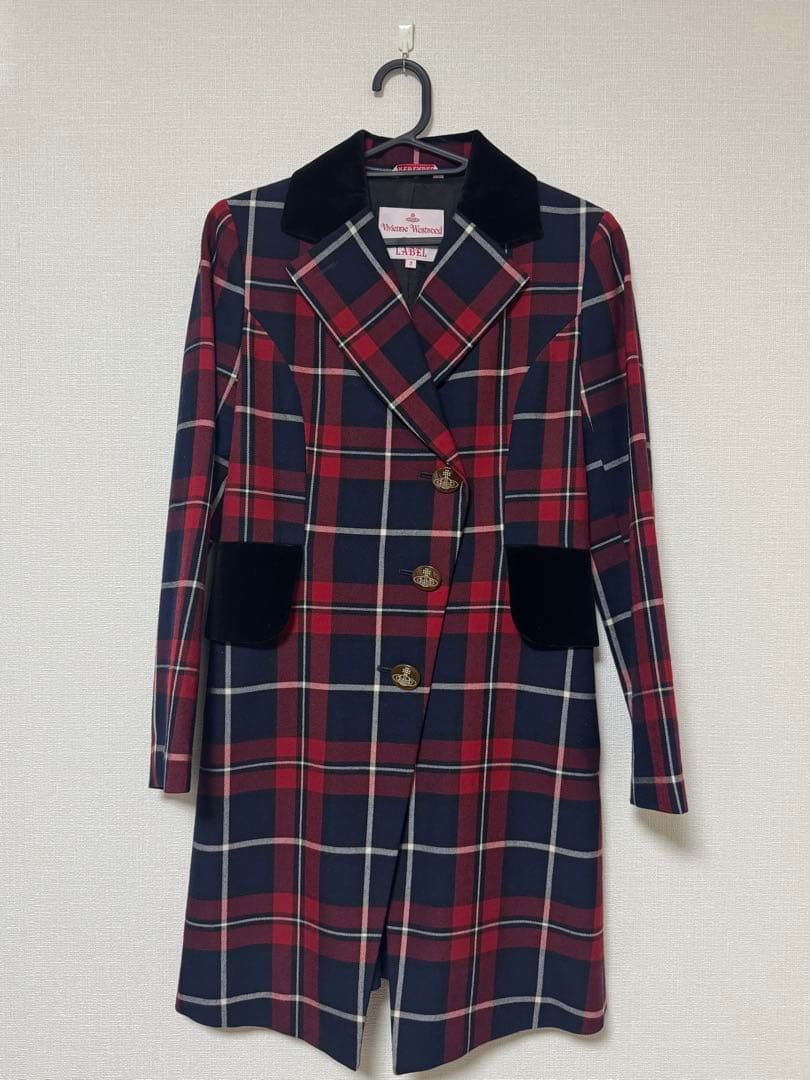 viviennewestwood チェックジャケットコート