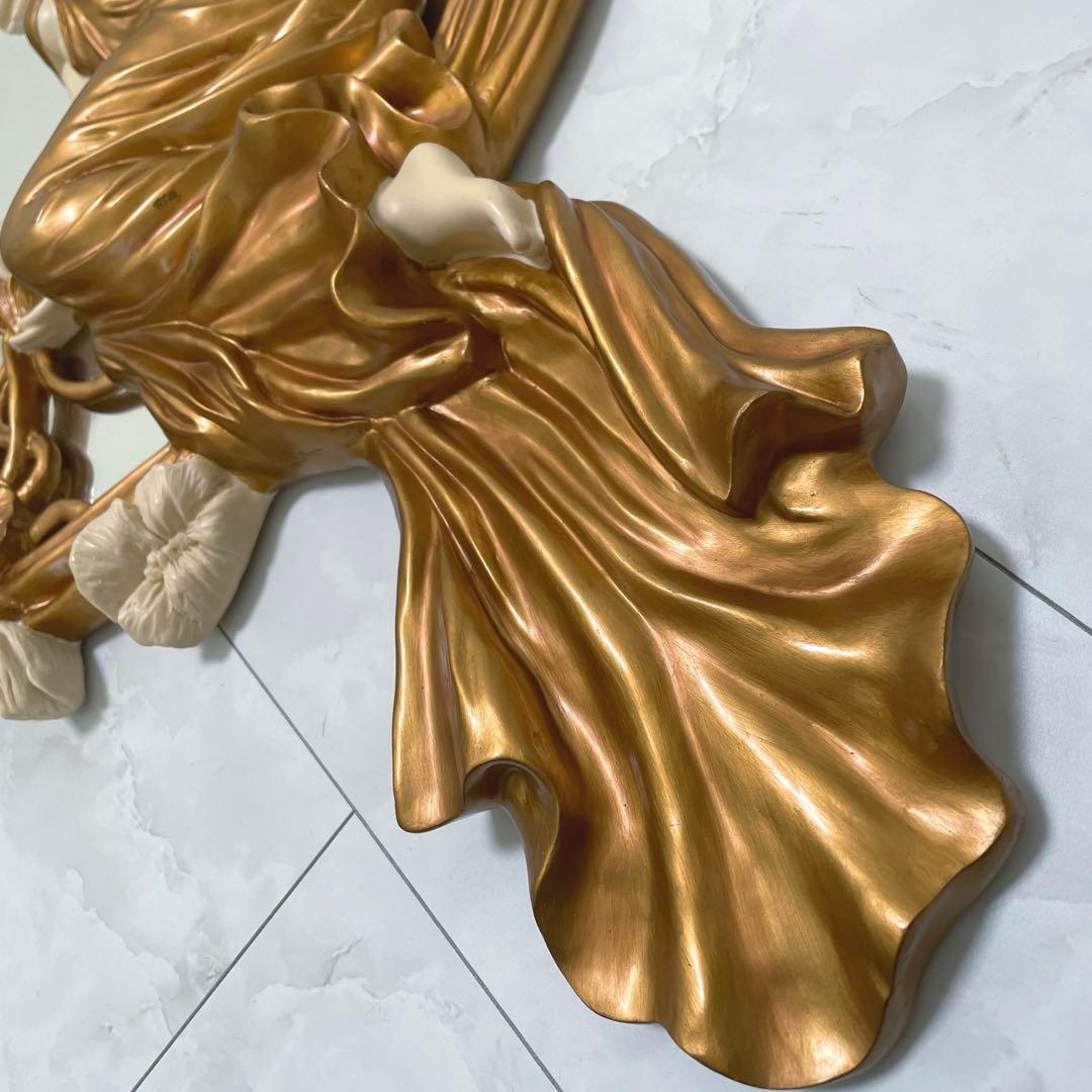 アール・ヌーヴォー　壁掛け鏡