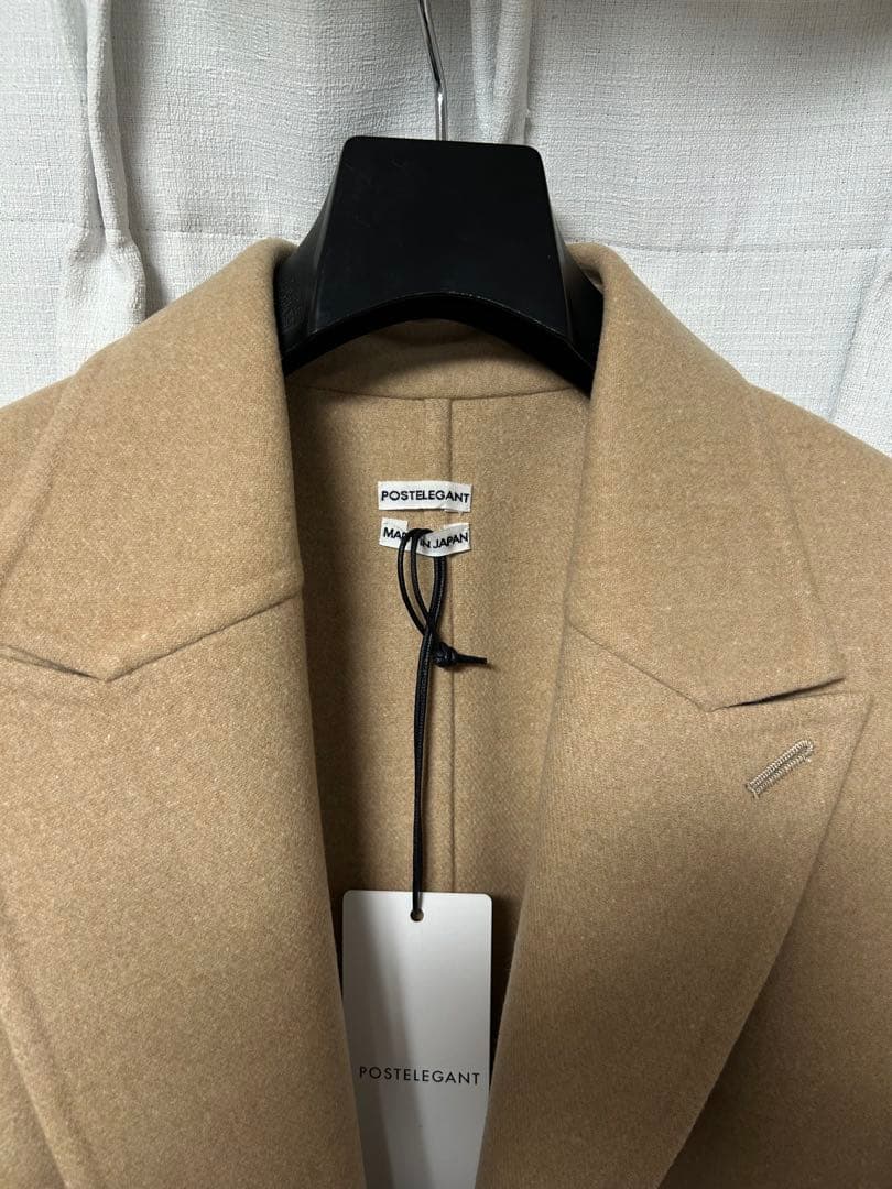 ジャケット・アウター postelegant Wool Rever Short Coat