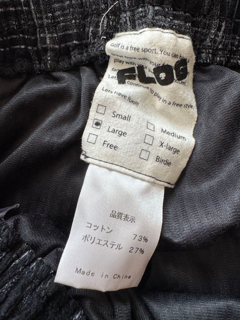 FLOG GOLF CLUB Check Pants 東ブクロ 着用モデル