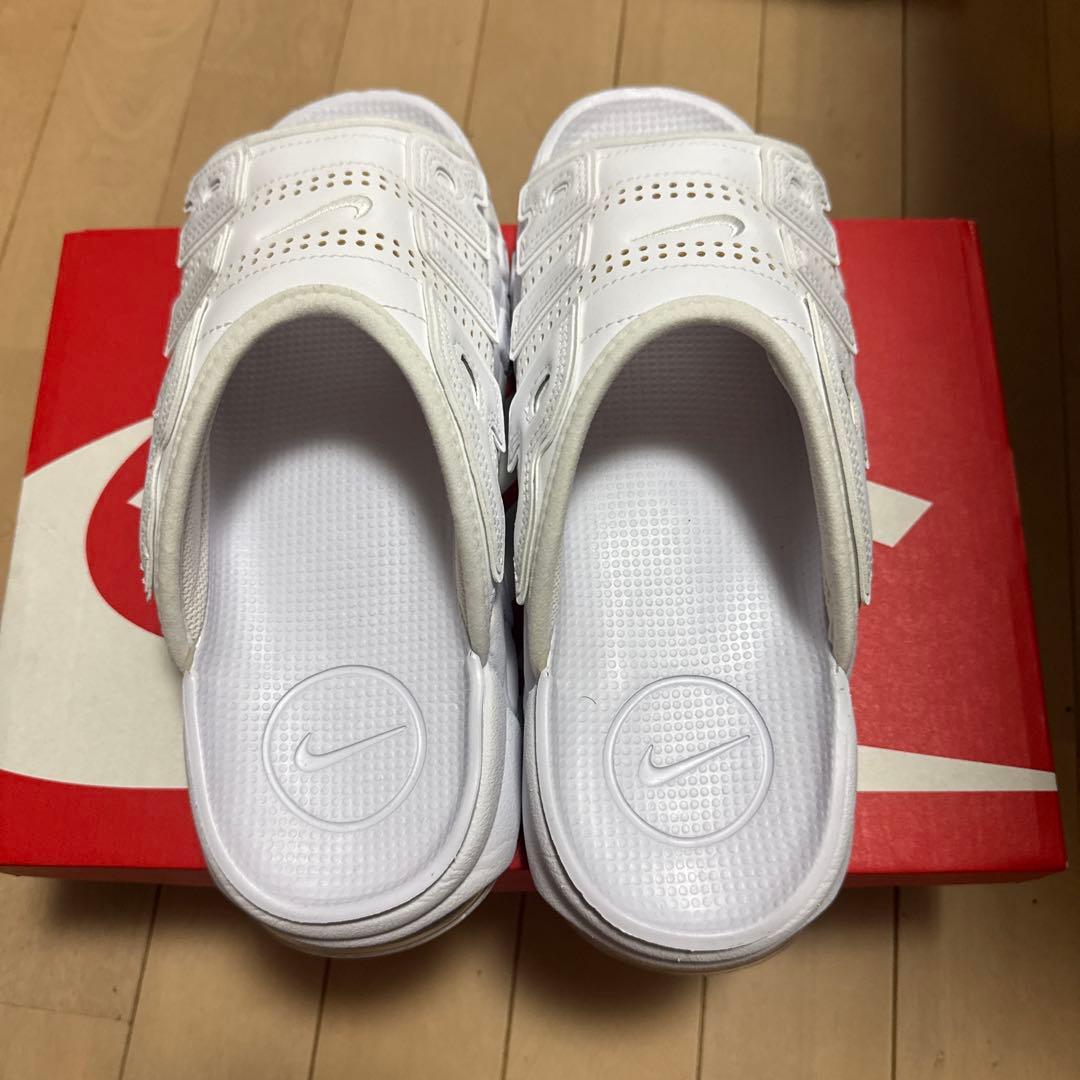 NIKE AIR MORE UPTEMPO SLIDE モアテンサンダルホワイト