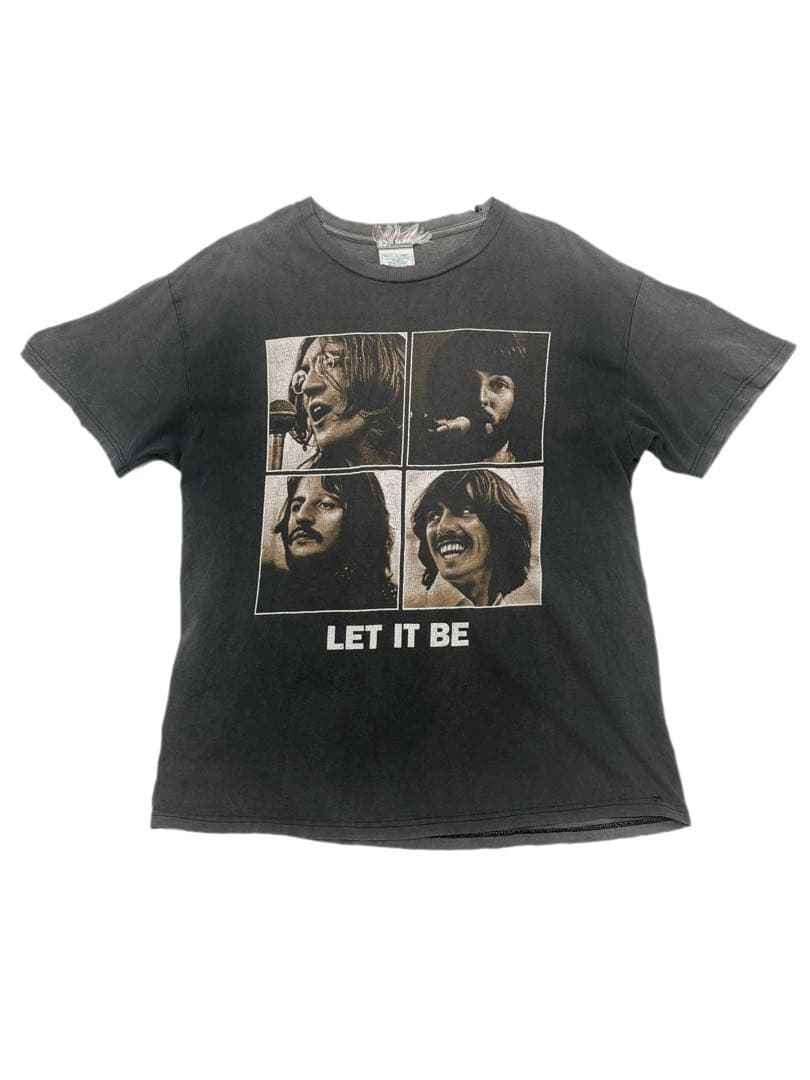 Beatles ビートルズ 【LET IT BE】　Tシャツ　鬼フェード