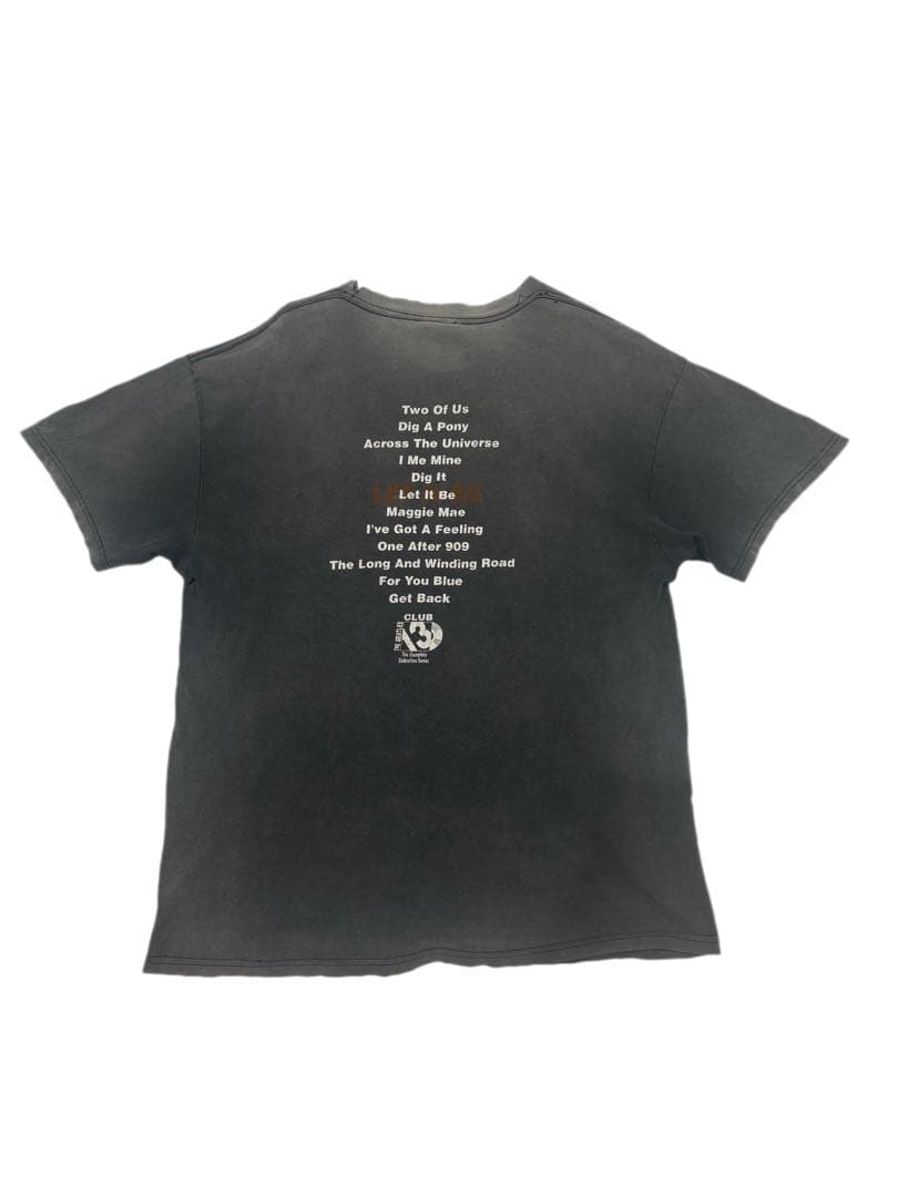 Beatles ビートルズ 【LET IT BE】　Tシャツ　鬼フェード