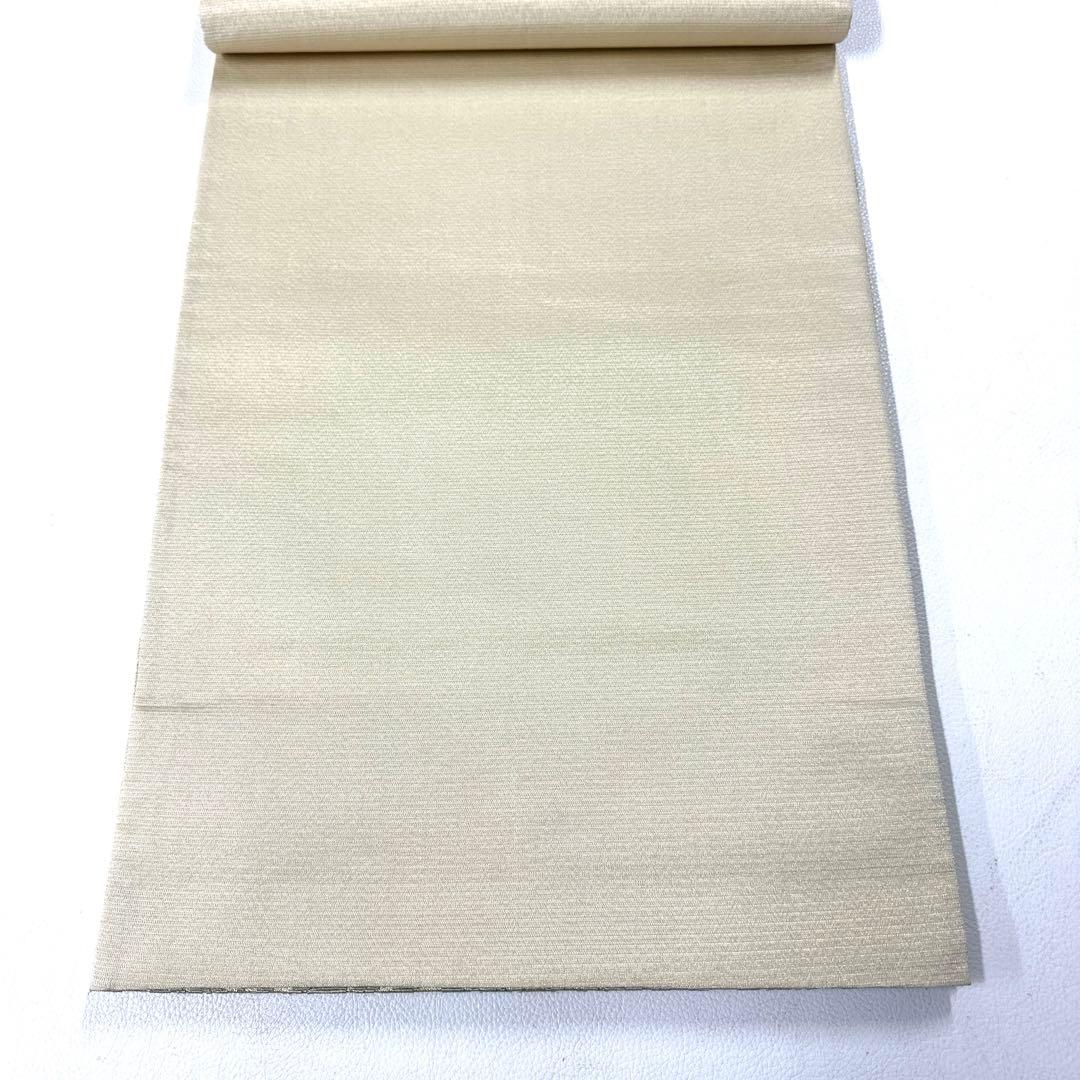 帯4812 ●高級 正絹 六通 袋帯 華文 花文