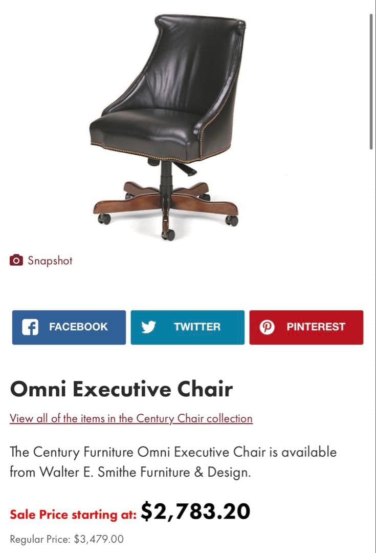 高級レザーオフィスチェア 木脚 キャスター付き デスクチェア　プレジデント　書斎