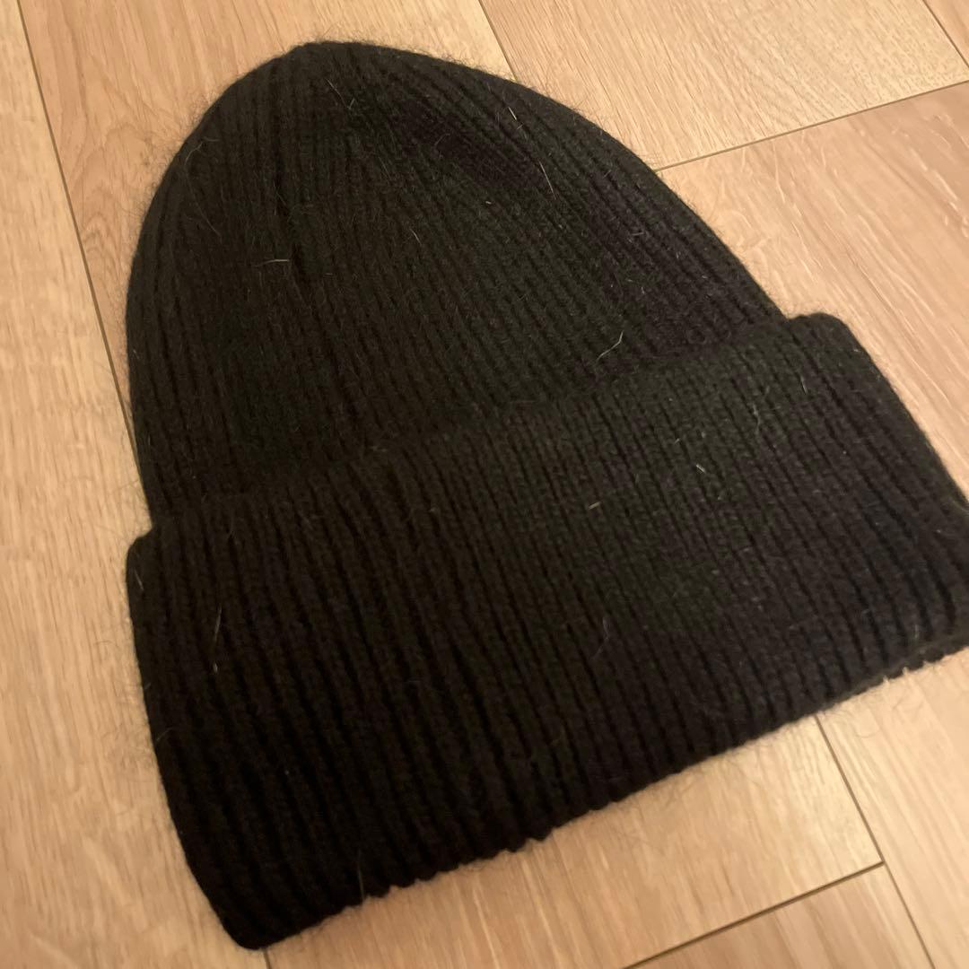 ノベルティ　CHANELニット帽黒