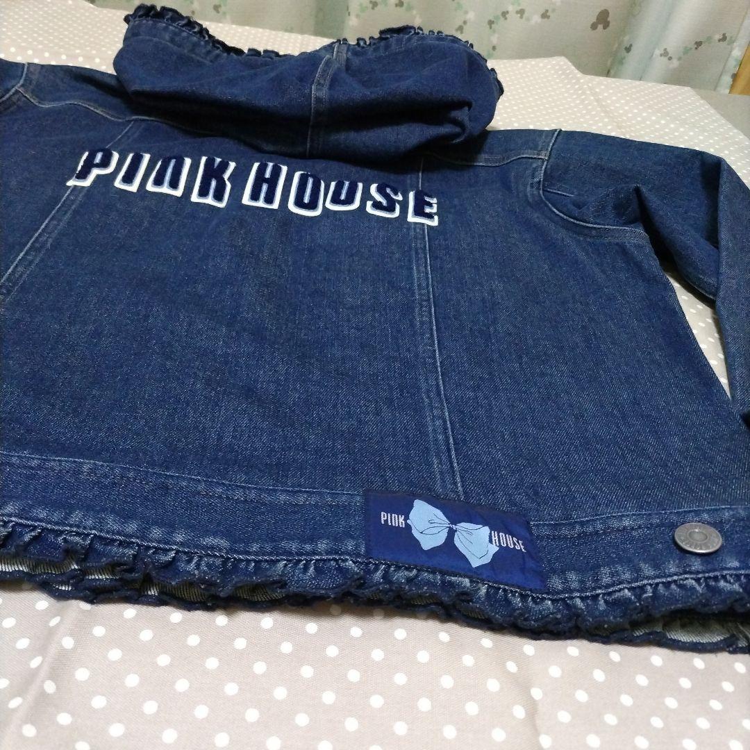 ピンクハウス　デニムジャケット　2022年 インディゴブルー