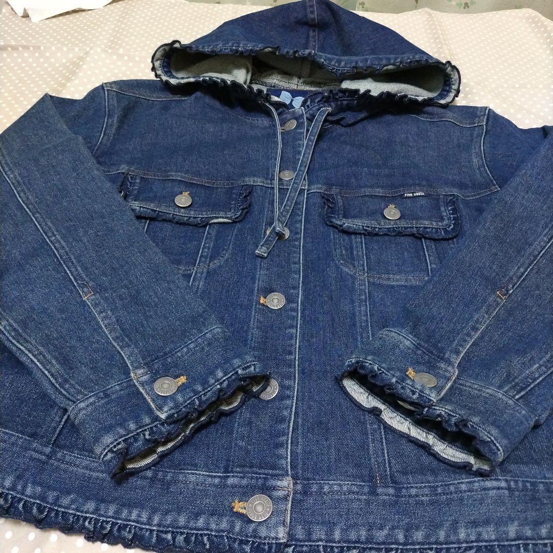 ピンクハウス　デニムジャケット　2022年 インディゴブルー