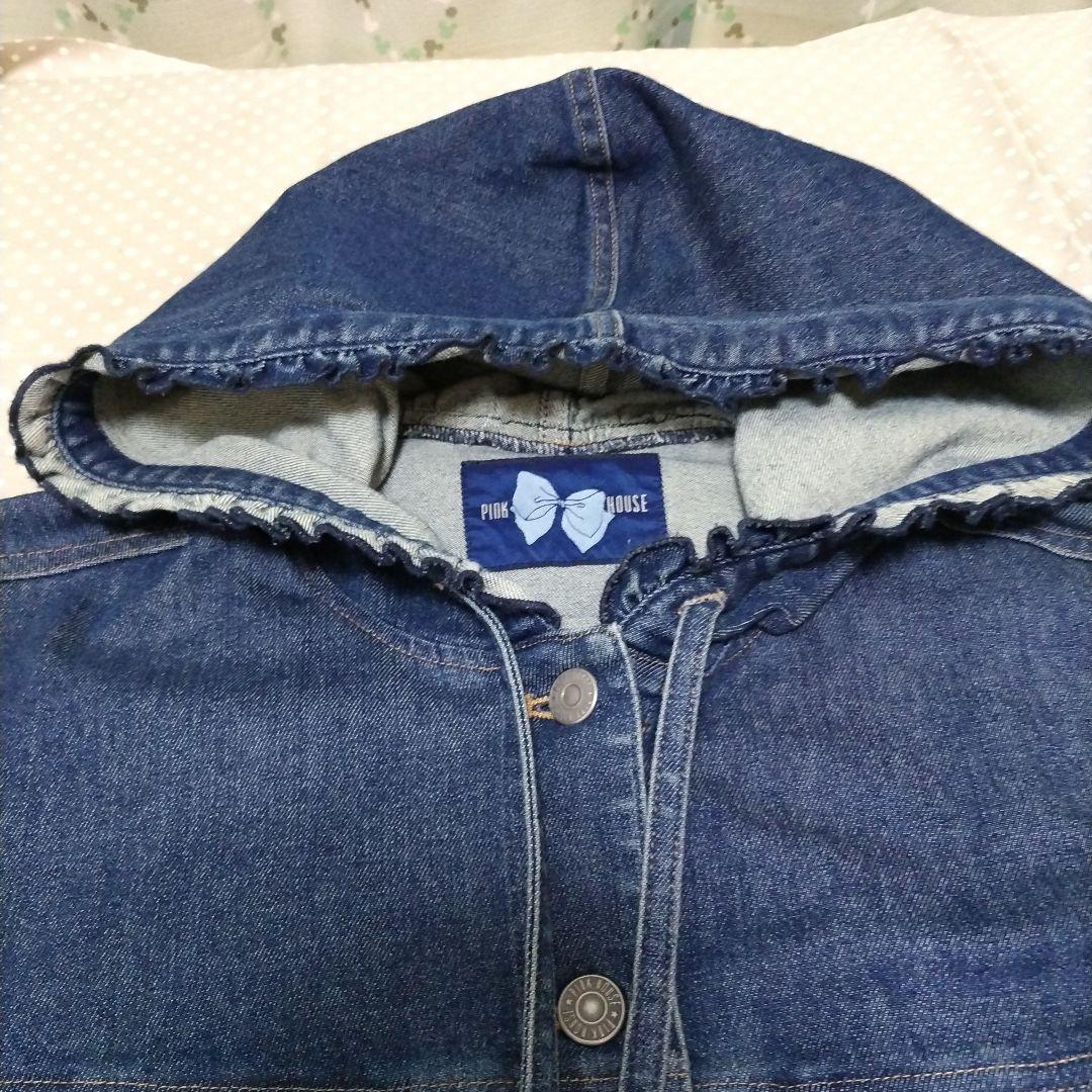 ピンクハウス　デニムジャケット　2022年 インディゴブルー