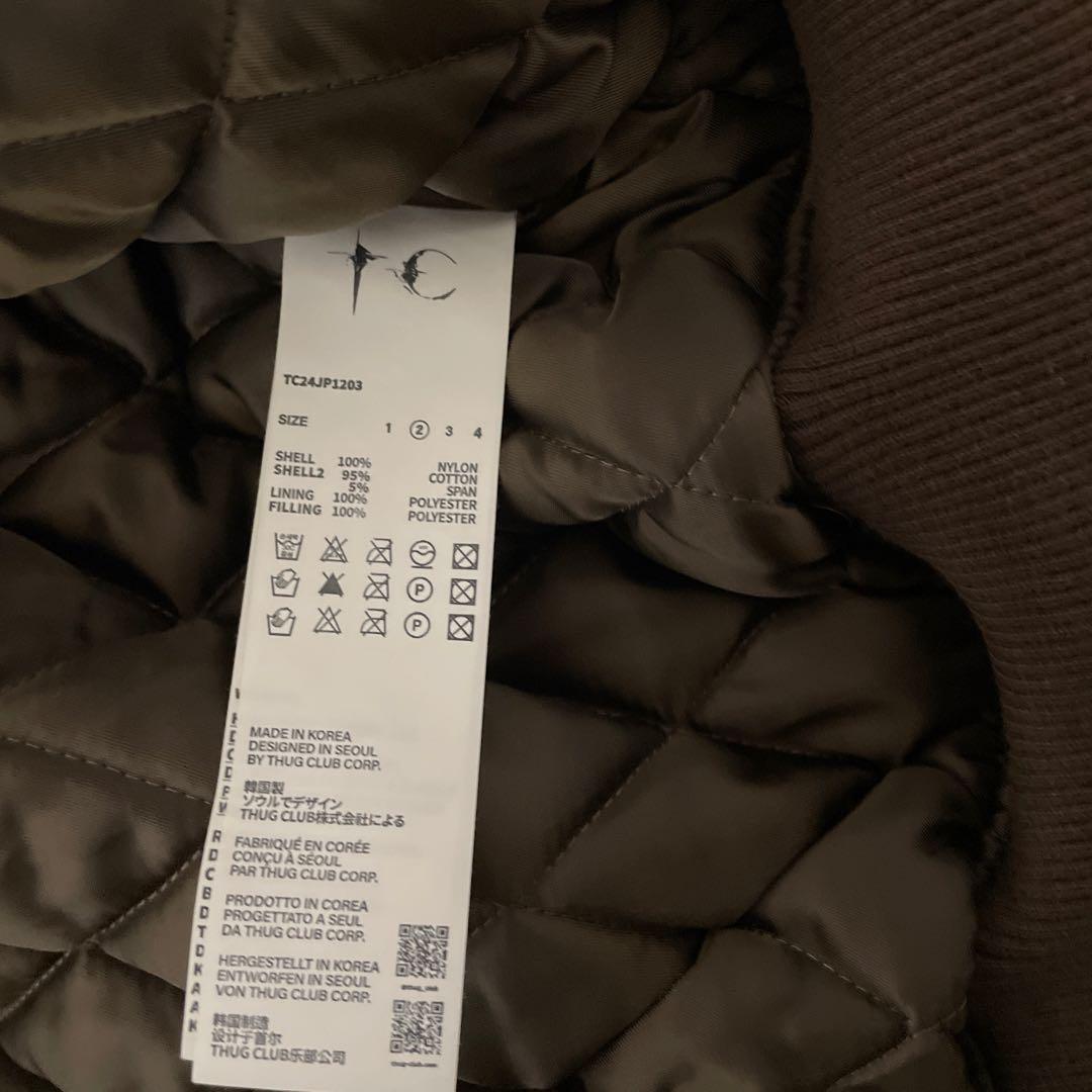 THUG CLUB MA-1ジャケット