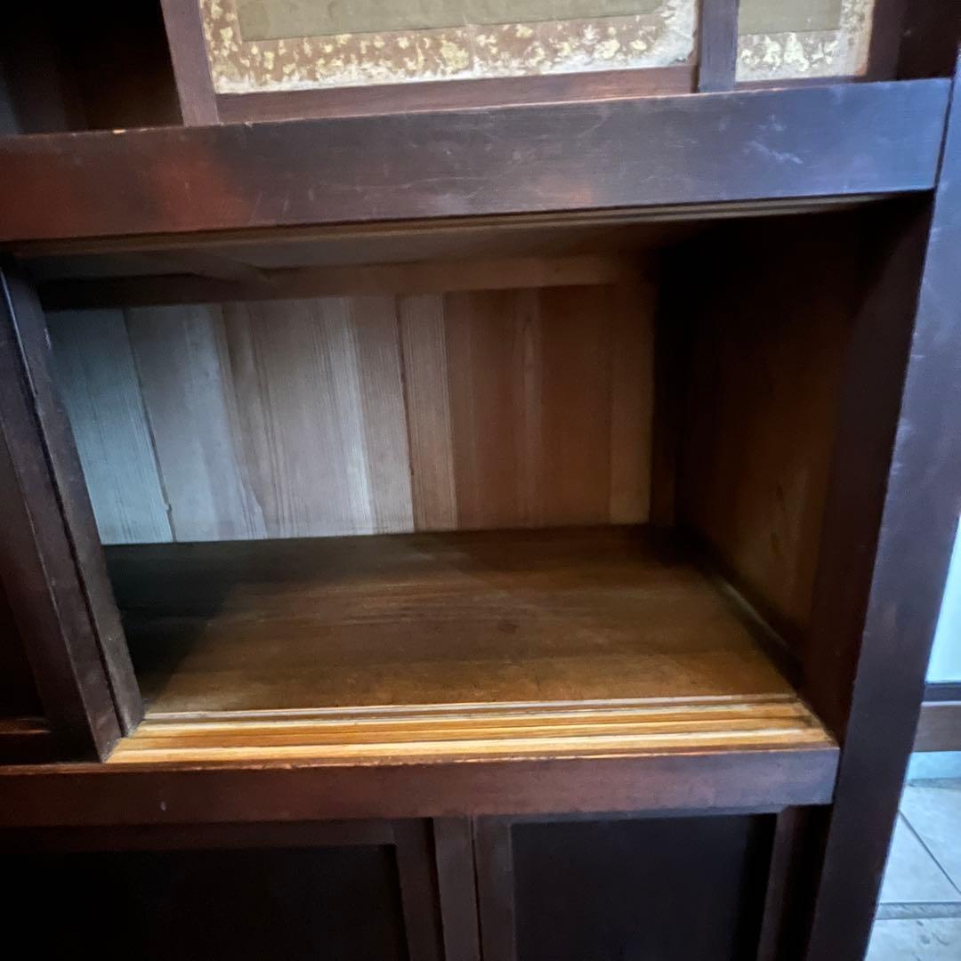 和箪笥 明治 アンティーク タンス 収納 本棚 インテリア