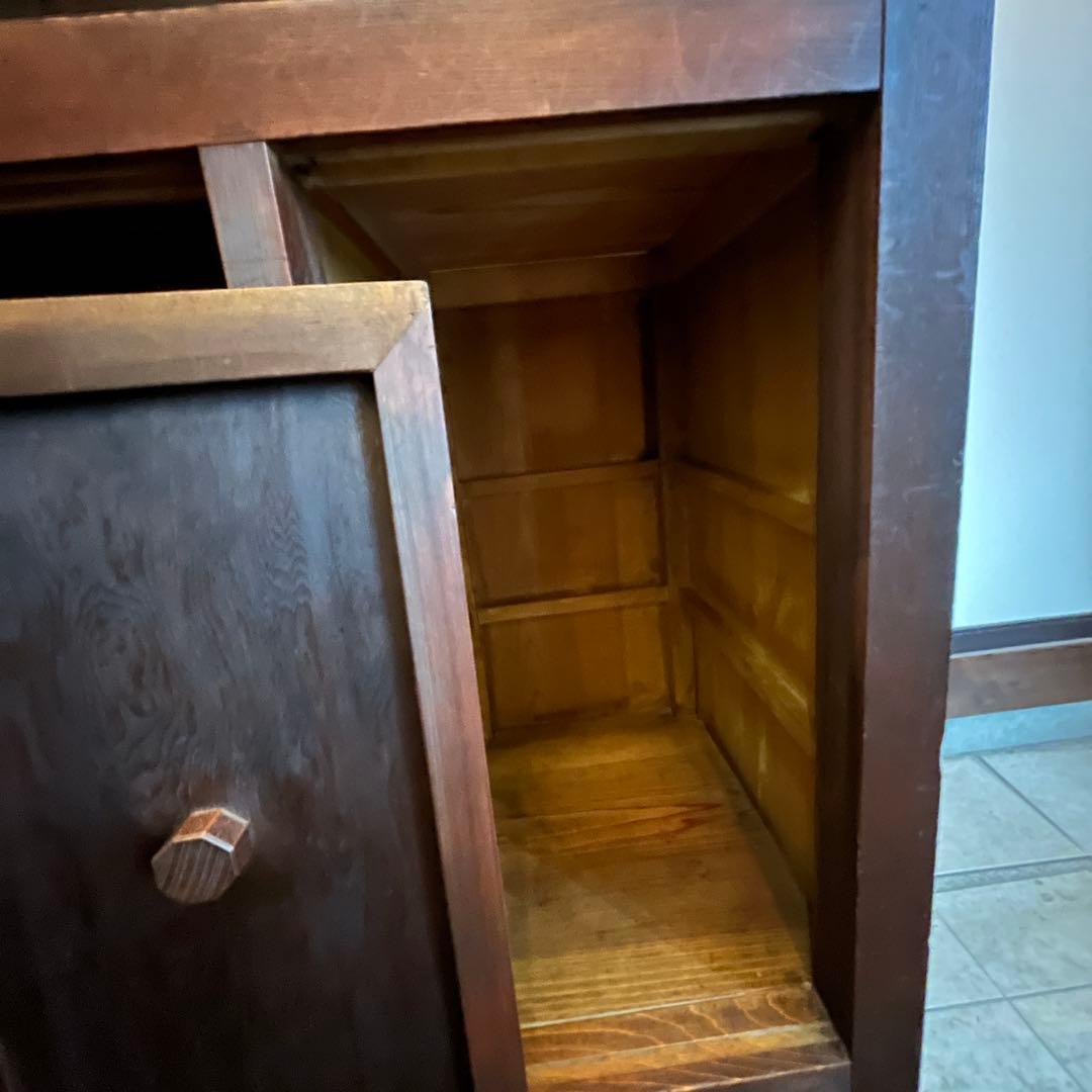 和箪笥 明治 アンティーク タンス 収納 本棚 インテリア