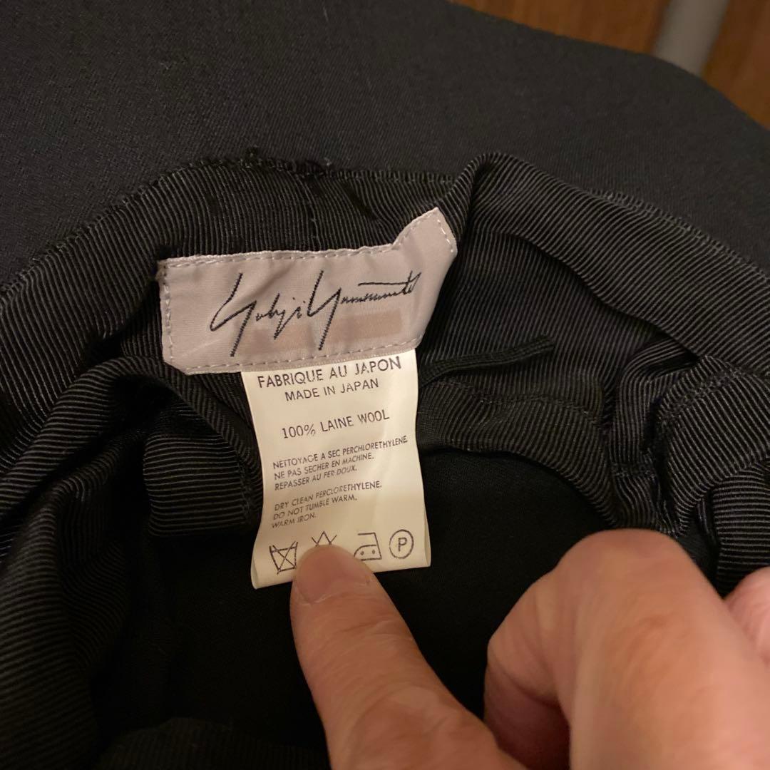 ヨウジヤマモト　ブラック　ハット　美品