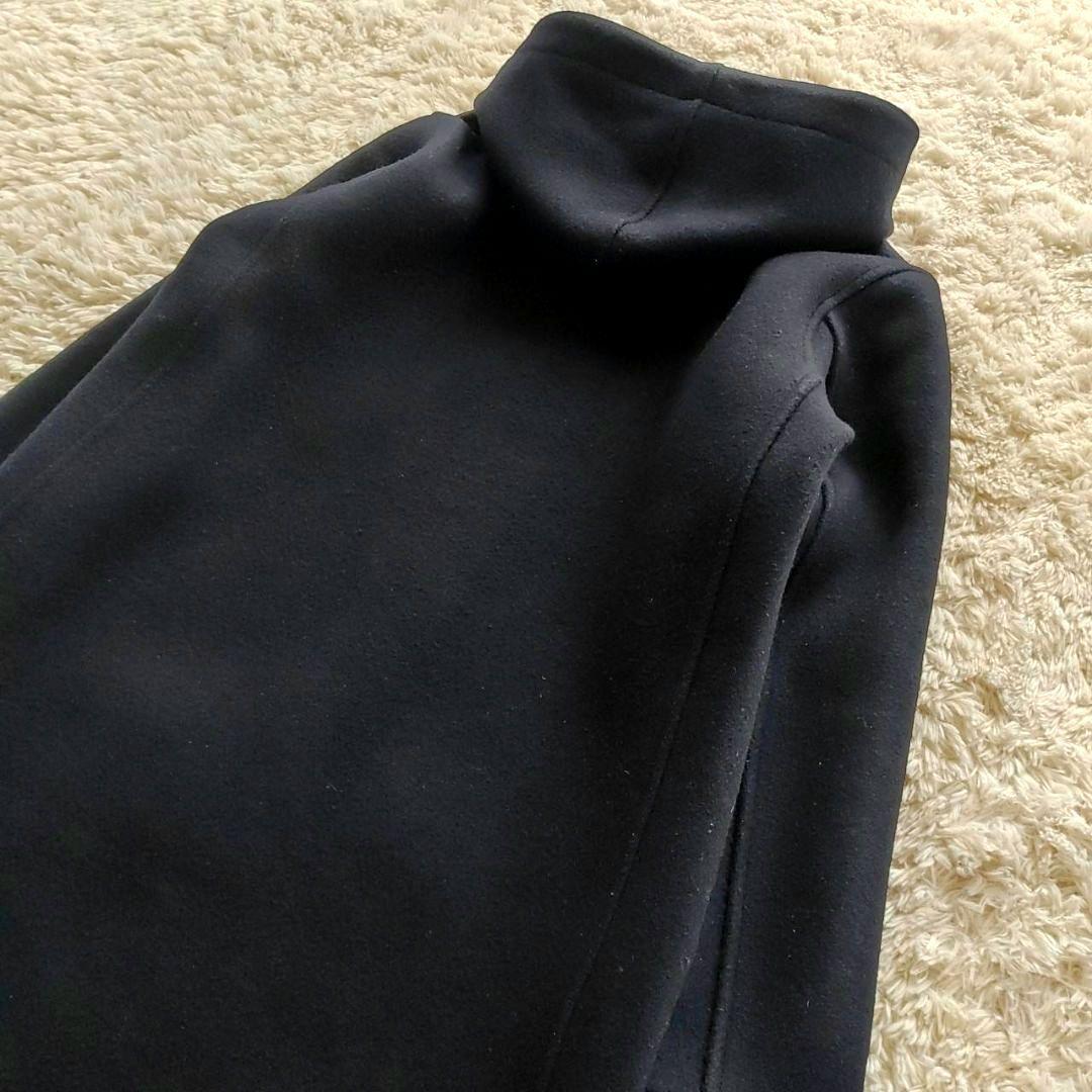 RALPH LAUREN スーパーロングコート ウールロングコート フーディ