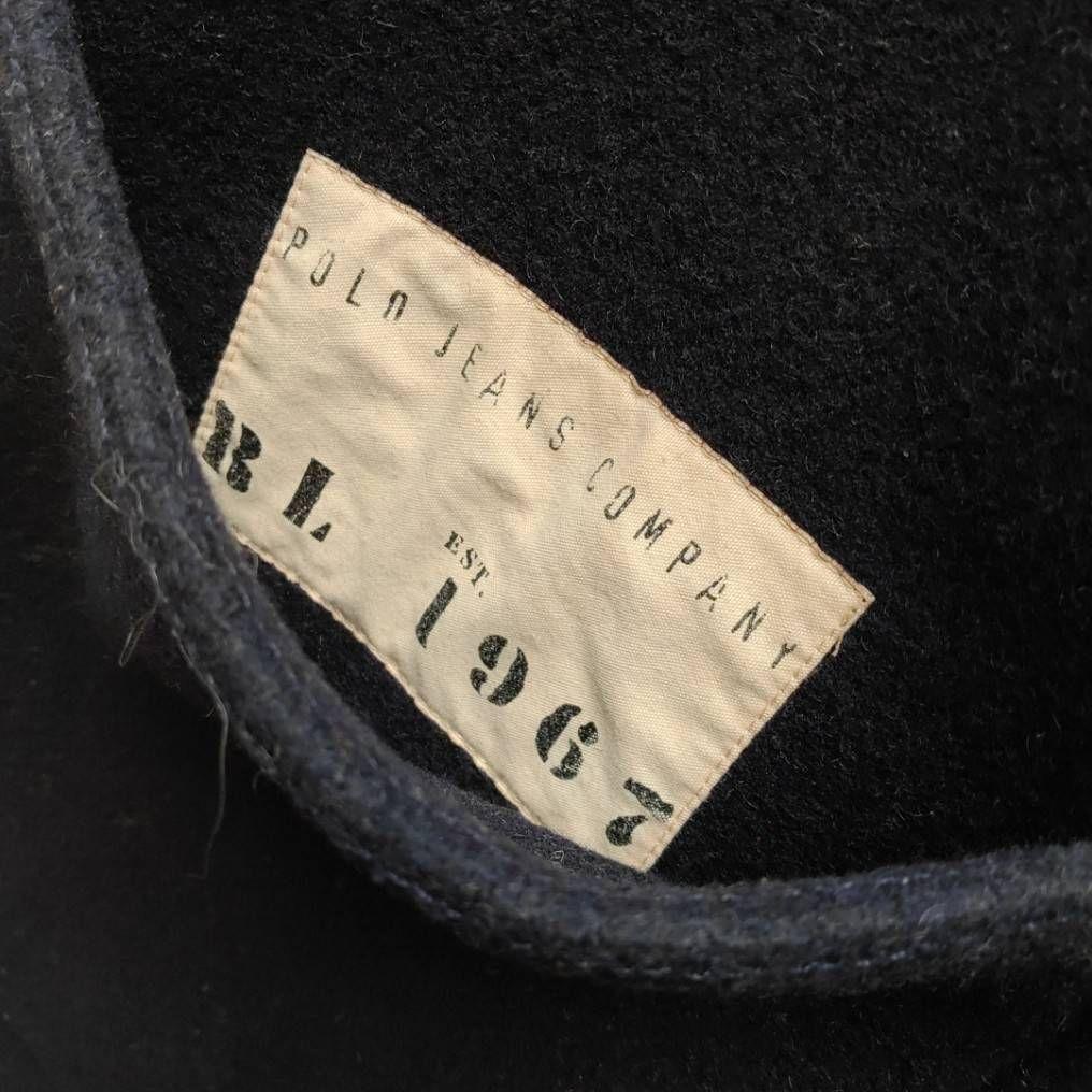 RALPH LAUREN スーパーロングコート ウールロングコート フーディ