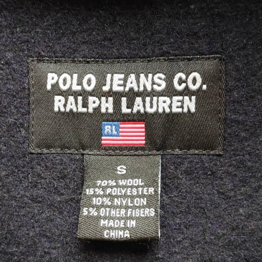 RALPH LAUREN スーパーロングコート ウールロングコート フーディ