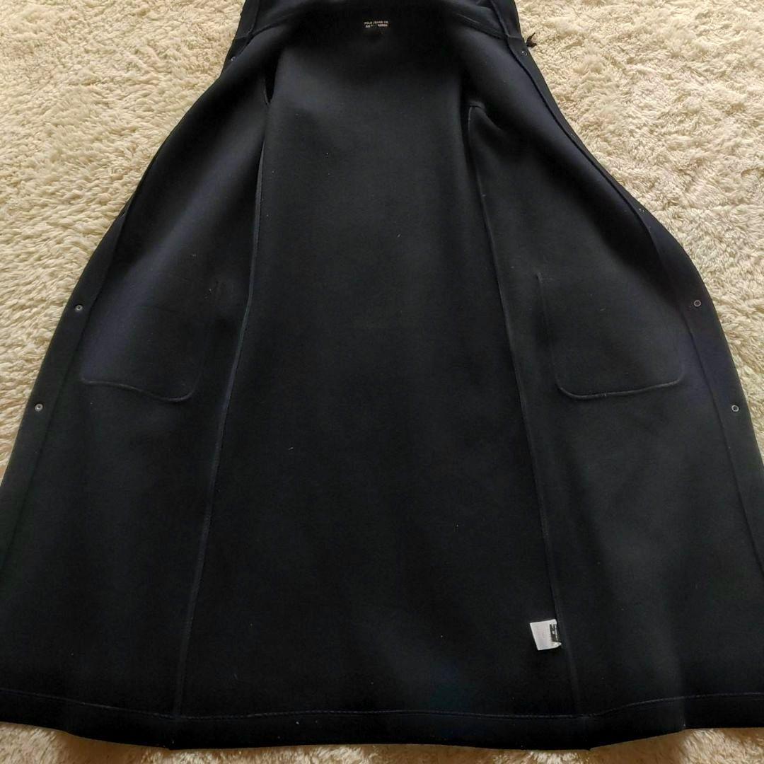 RALPH LAUREN スーパーロングコート ウールロングコート フーディ