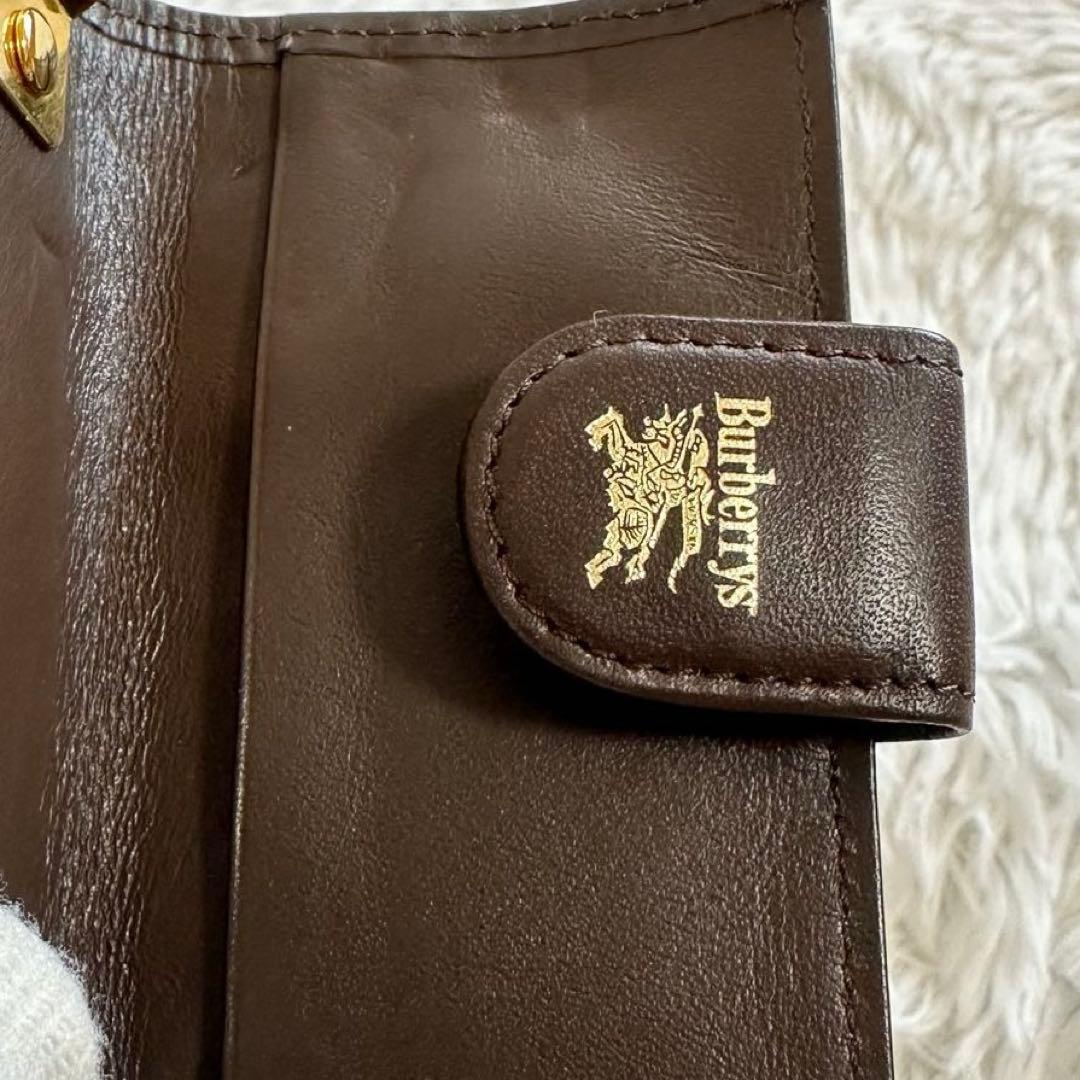 美品✨バーバリー ノバチェック 4連キーケース