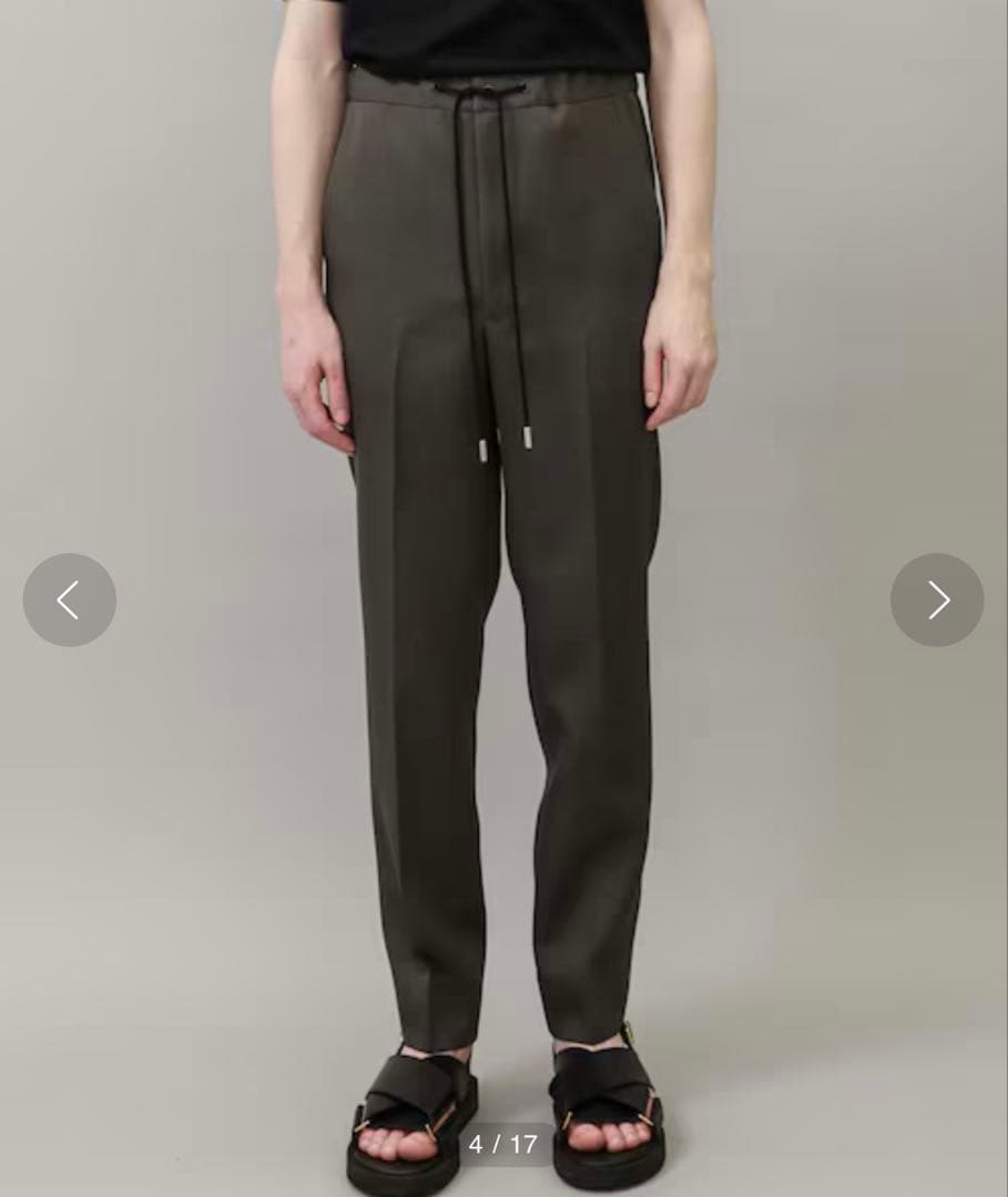 THE RERACS｜SLIM EASY SLACKS