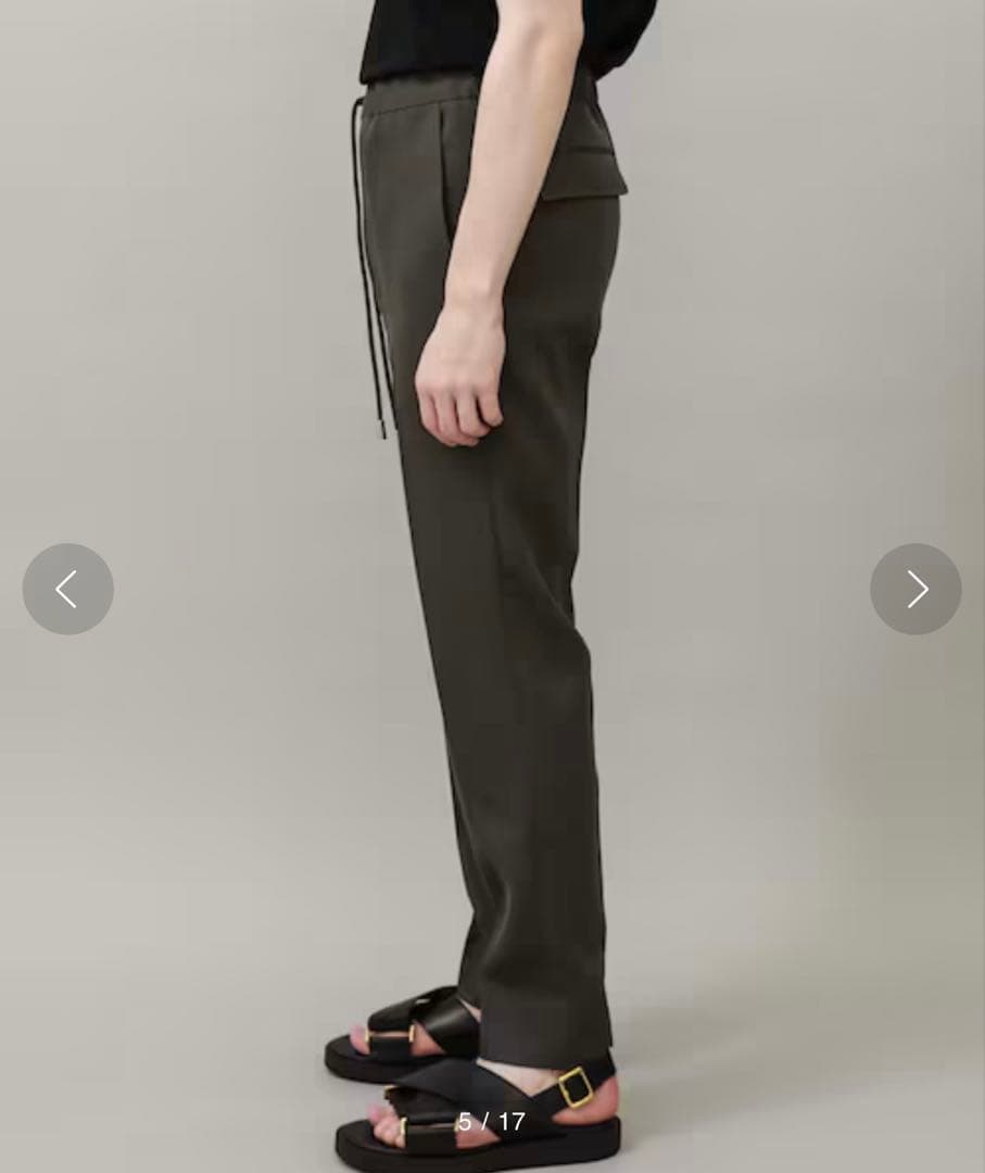 THE RERACS｜SLIM EASY SLACKS