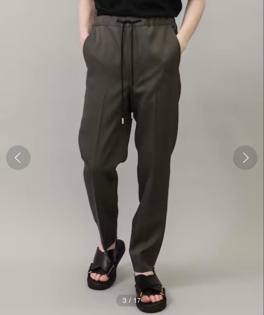 THE RERACS｜SLIM EASY SLACKS