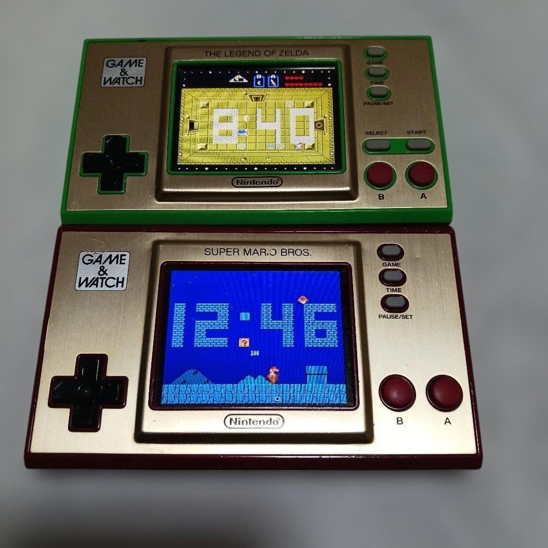 ゲーム&ウォッチ ゼルダの伝説&スーパーマリオ　本体のみ