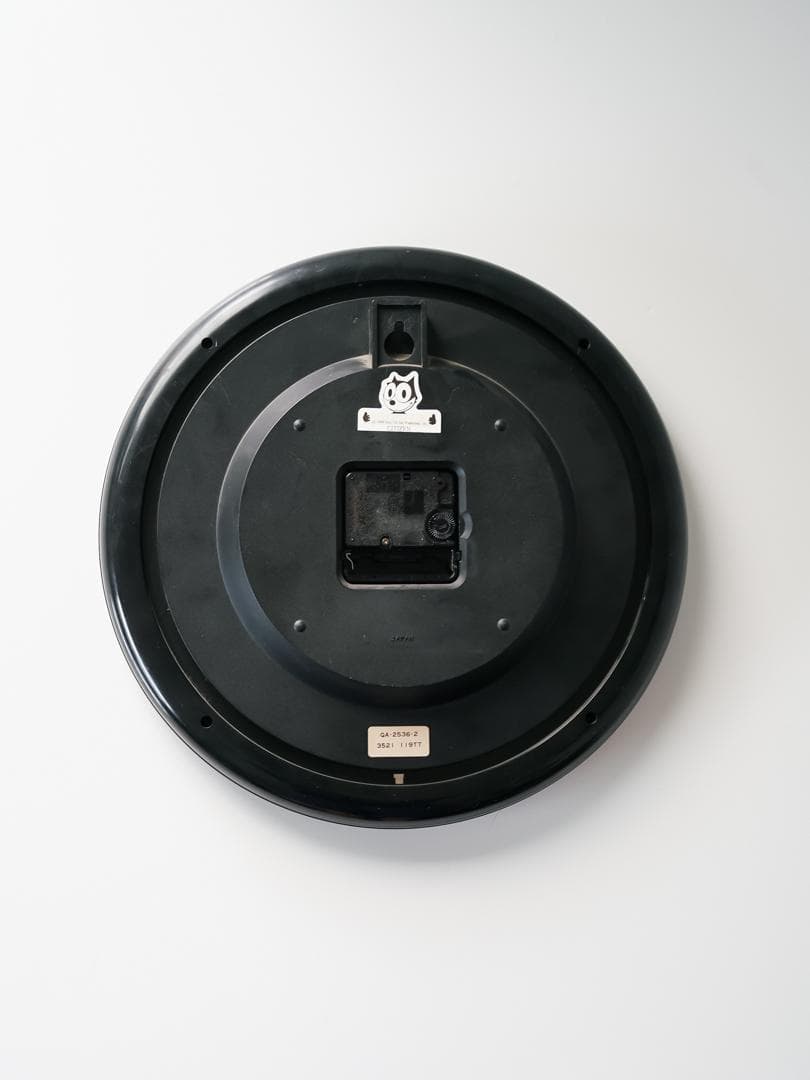 80's \"Felix the Cat\" グラフィッククロック ポストモダン