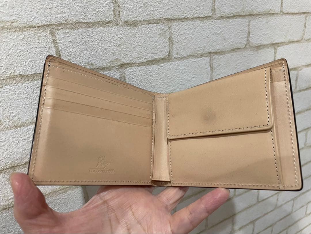 ココマイスター　ブライドルレザー　二つ折り